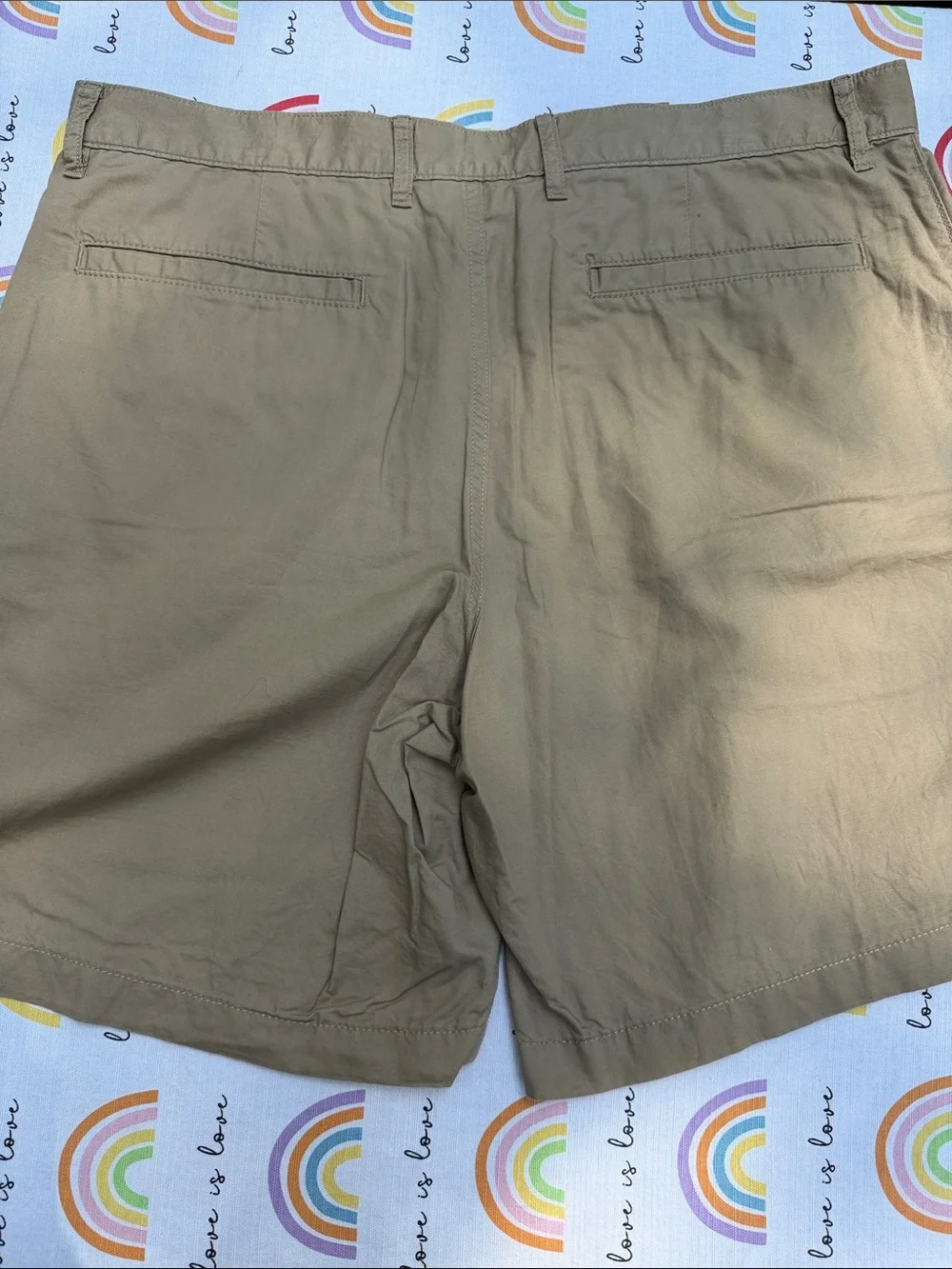 Patagonia Men's Flat Front Shorts in Khaki